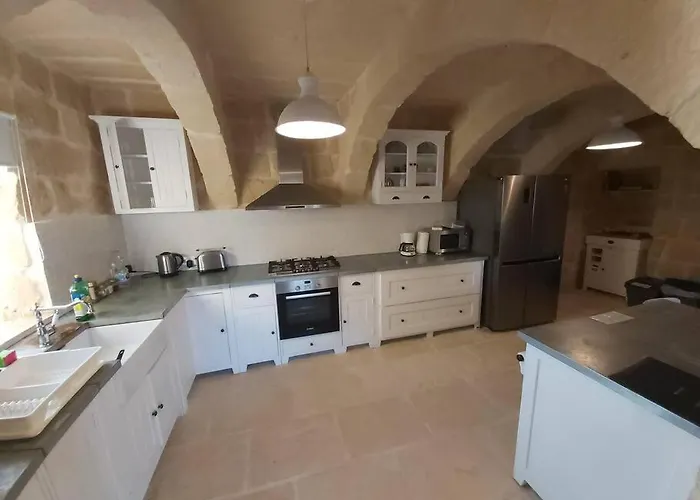 With Large Pool And Garden In Gozo